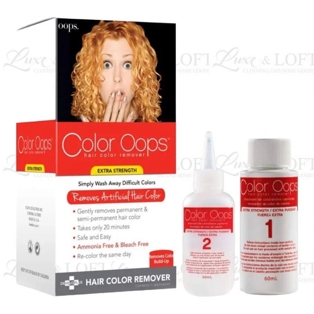 Color Oops Developlus Color Oops Color Remover Extra Strength
